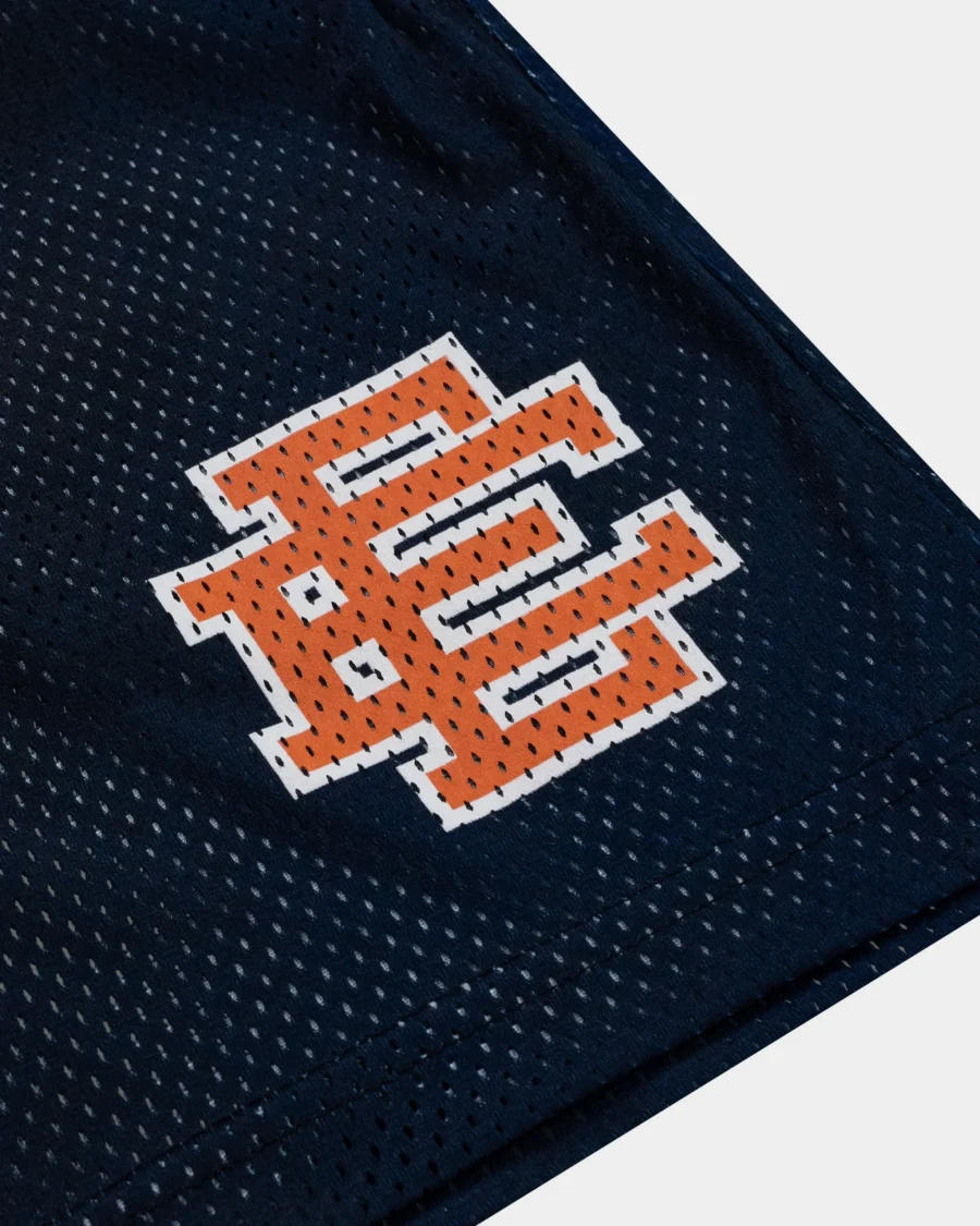 Eric Emanuel EE® Basic Short Navy Orange Logo - Image 2
