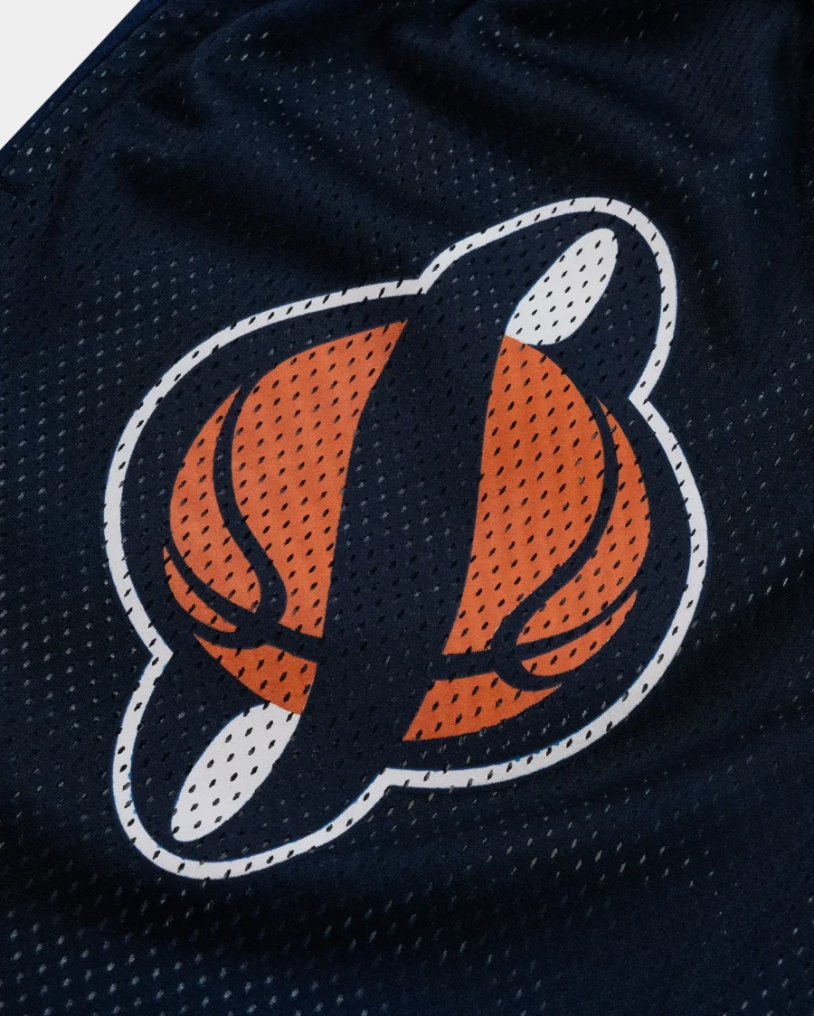 Eric Emanuel EE® Basic Short Navy Orange Logo - Image 3