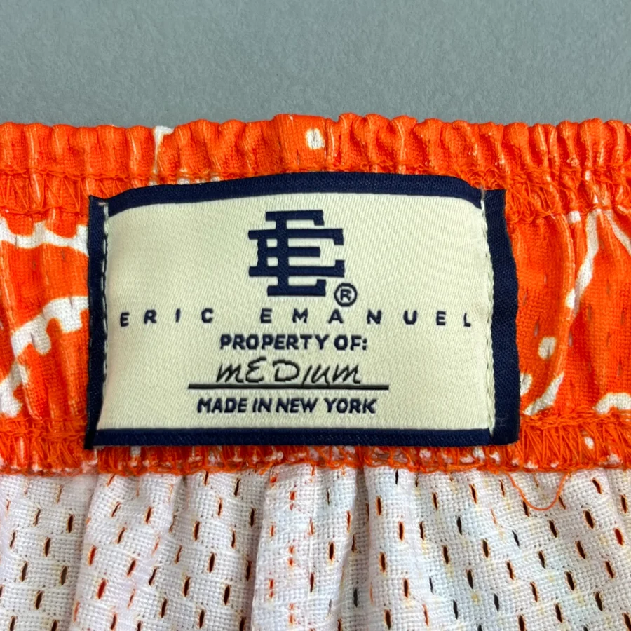 Eric Emanuel EE Basic Paisley Short Orange - Image 2