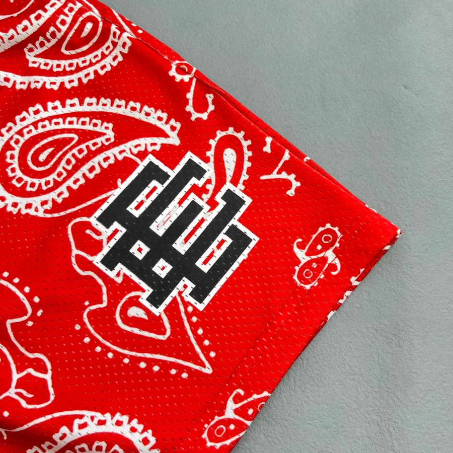 Eric Emanuel EE Basic Short Paisley Red - Image 3