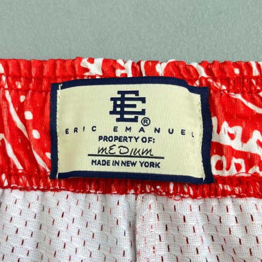 Eric Emanuel EE Basic Short Paisley Red - Image 2